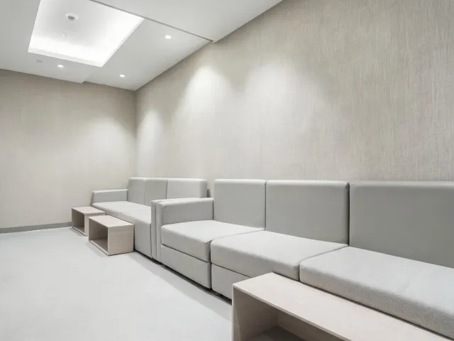 Healthcare contract upholstery and wallcovering
