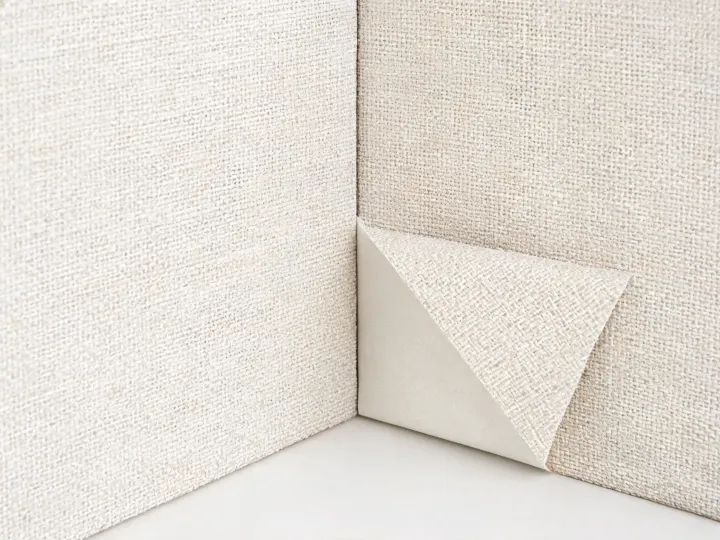 Wallcovering seam and backing review